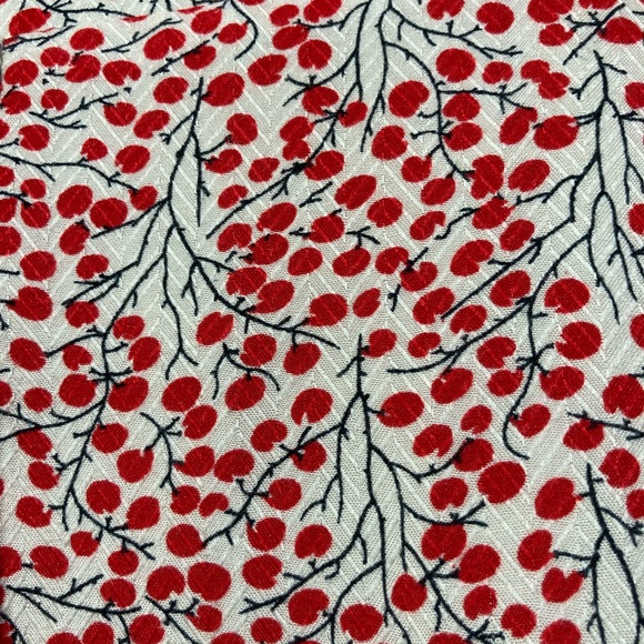 Lemisee! Australia Cotton Dress With Cap Sleeves V-Neck Collar Lined Size 4 - Picture 10 of 16